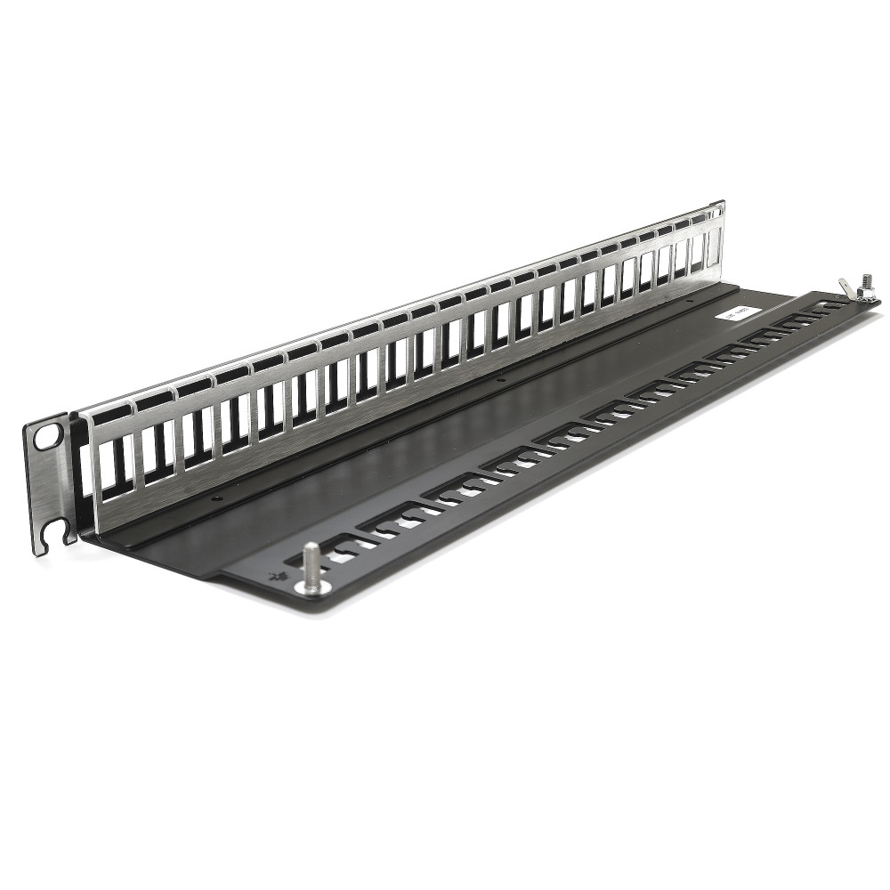 Патч-панель для 24 модулів xs500 Keystone, 1U, 19